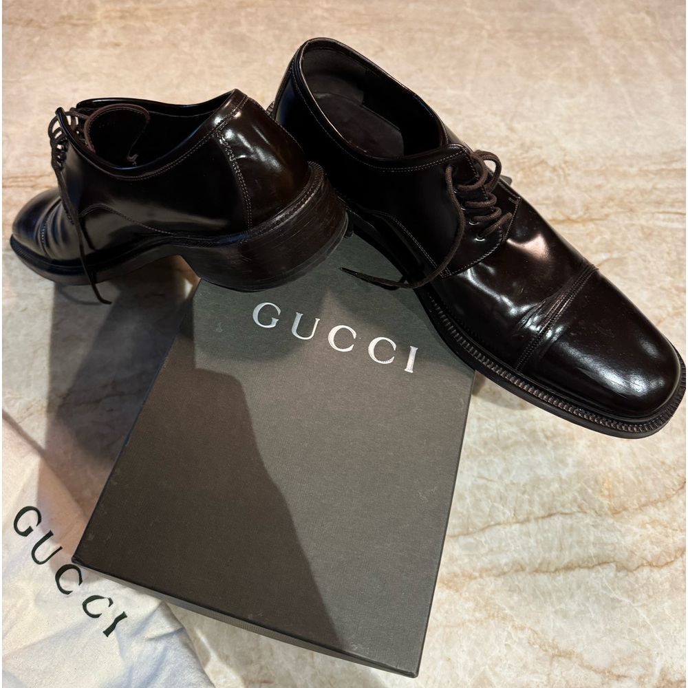 Beautiful Gucci dress shoes, rarely worn, very elegant.